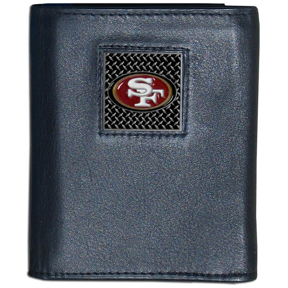 San Francisco 49ers Gridiron Leather Tri-fold Wallet