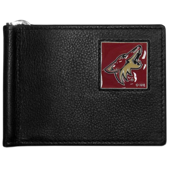 Arizona Coyotes¬Æ Leather Bill Clip Wallet