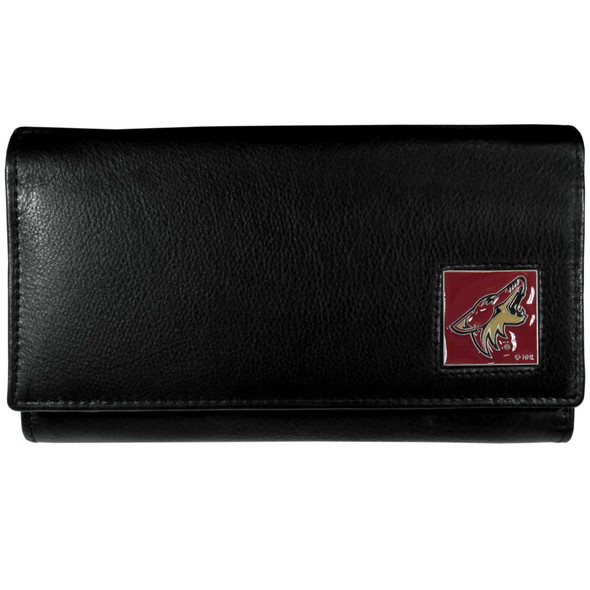 Arizona Coyotes¬Æ Leather Women's Wallet