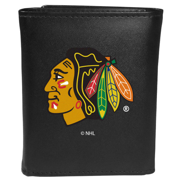 Chicago Blackhawks¬Æ Tri-fold Wallet Large Logo