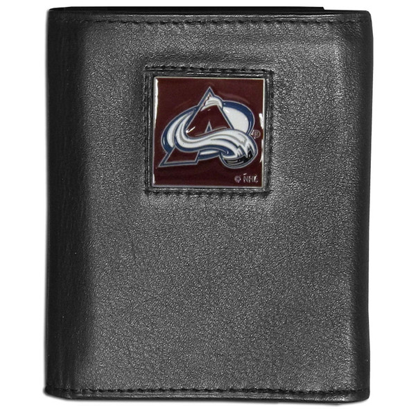 Colorado Avalanche¬Æ Leather Tri-fold Wallet