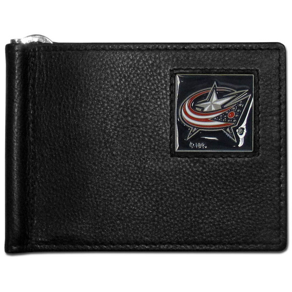 Columbus Blue Jackets¬Æ Leather Bill Clip Wallet