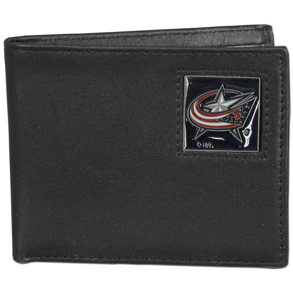 Columbus Blue Jackets¬Æ Leather Bi-fold Wallet