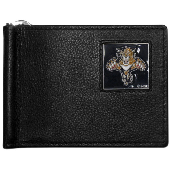 Florida Panthers¬Æ Leather Bill Clip Wallet