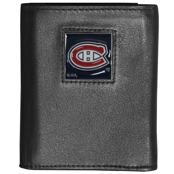 Montreal Canadiens¬Æ Deluxe Leather Tri-fold Wallet