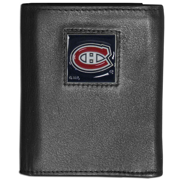 Montreal Canadiens¬Æ Leather Tri-fold Wallet