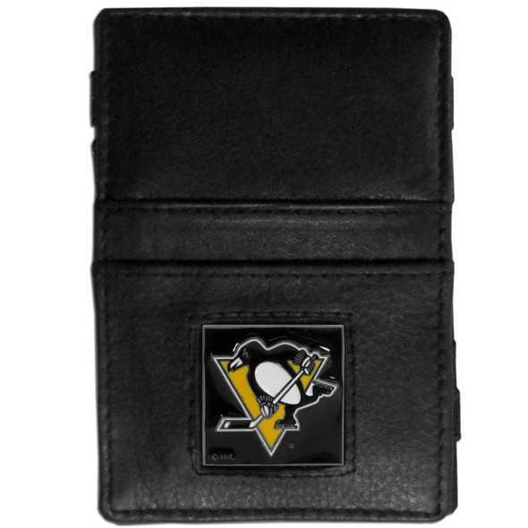 Pittsburgh Penguins¬Æ Leather Jacob's Ladder Wallet