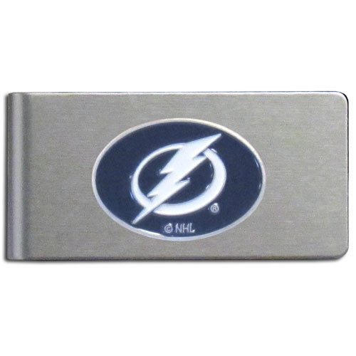 Tampa Bay Lightning¬Æ Brushed Metal Money Clip
