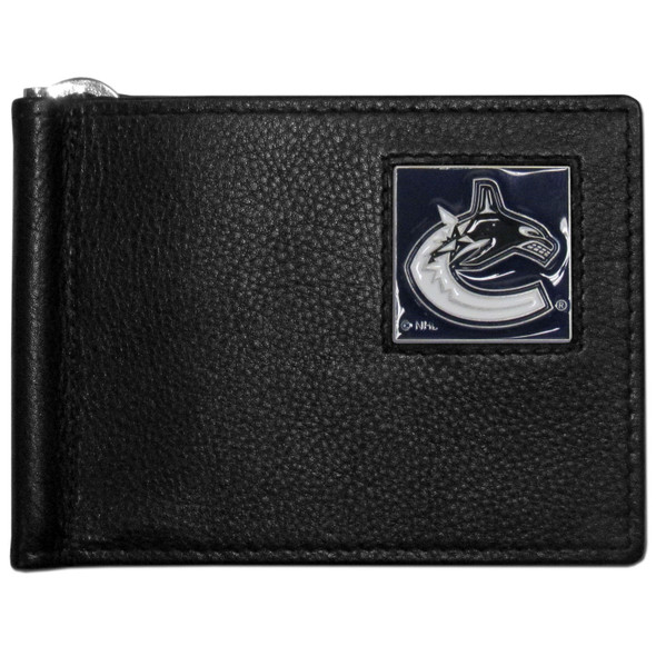 Vancouver Canucks¬Æ Leather Bill Clip Wallet