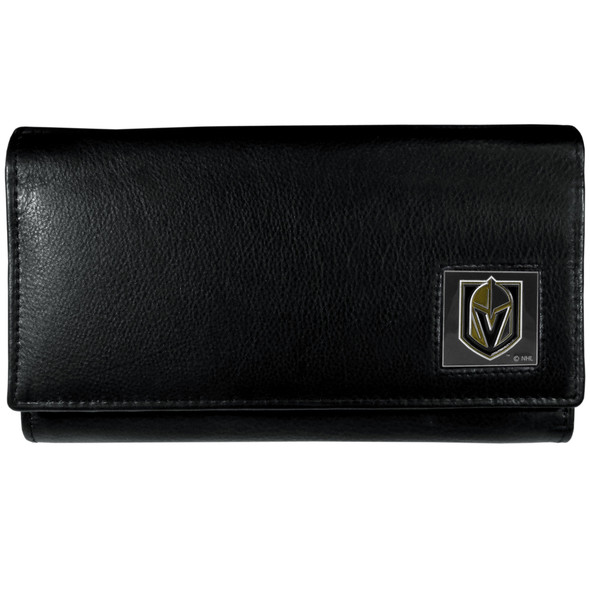 Vegas Golden Knights¬Æ Leather Women's Wallet