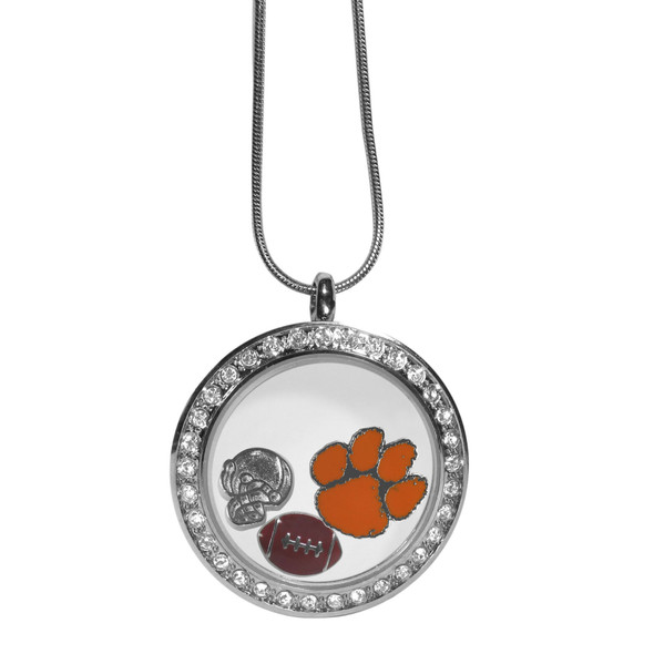 Clemson Tigers Locket Necklace Clemson Tigers Locket Necklace