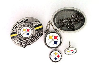 4 in 1 NFL Trinket Box - Pittsburgh Steelers