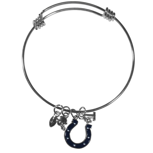 Indianapolis Colts Charm Bangle Bracelet
