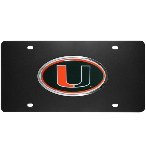 Miami Hurricanes Acrylic License Plate