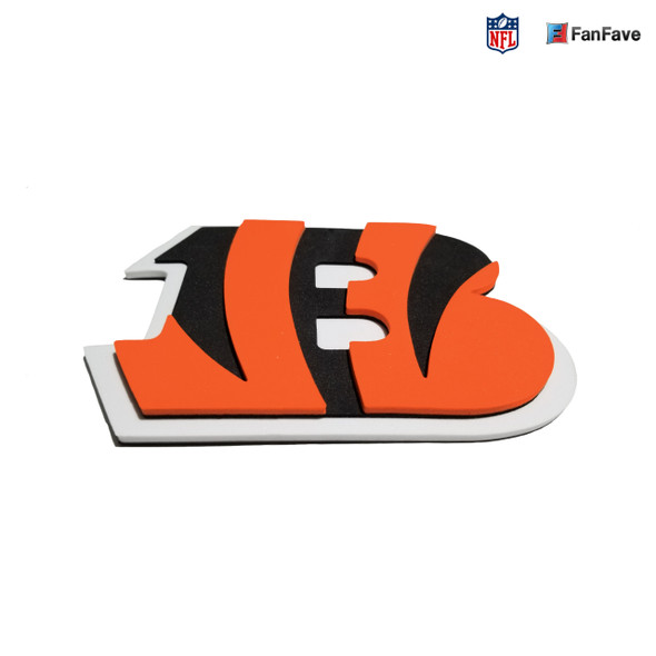 Cincinnati Bengals Fan Chain Necklace NFL Foam Chain Fan Gear Black