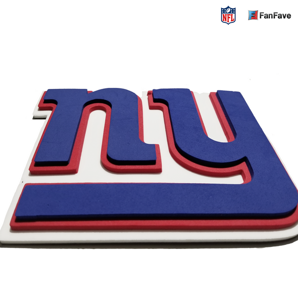 New York Giants Fan Chain Necklace NFL Foam Chain Fan Gear Blue