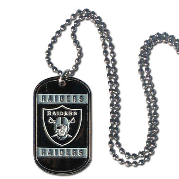 Las Vegas Raiders Tag Necklace