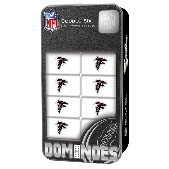 Atlanta Falcons Double Six Domino Set NFL Game Set Fan Collectible