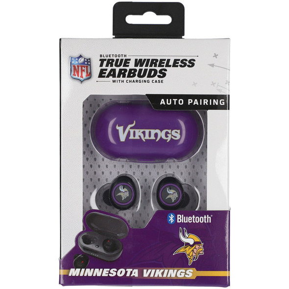 Minnesota Vikings True Wireless Bluetooth Earbuds II