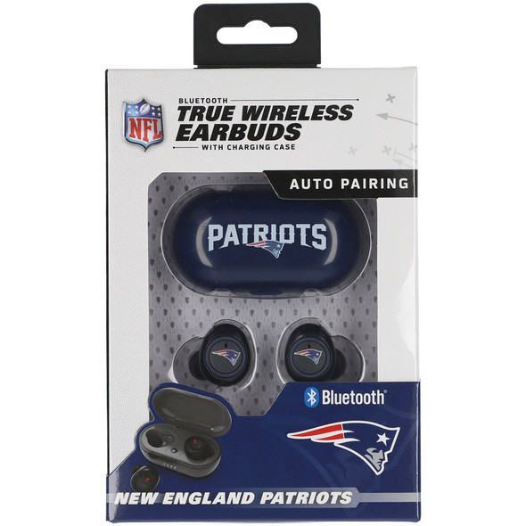 New England Patriots True Wireless Bluetooth Earbuds II
