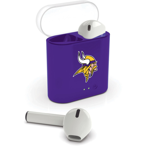 Minnesota Vikings True Wireless Bluetooth Earbuds