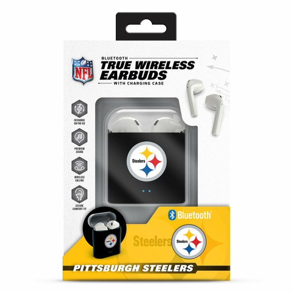 Pittsburgh Steelers True Wireless Bluetooth Earbuds