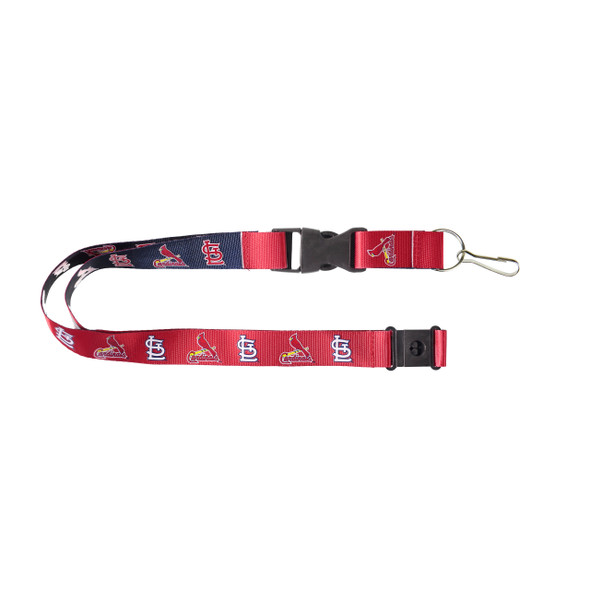 St. Louis Cardinals Lanyard Keychain ID Holder MLB Fan Accessory Reversible
