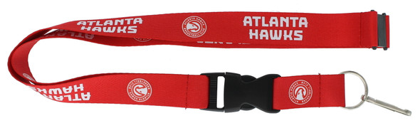 Atlanta Hawks Lanyard Keychain ID Holder NBA Fan Accessory Red