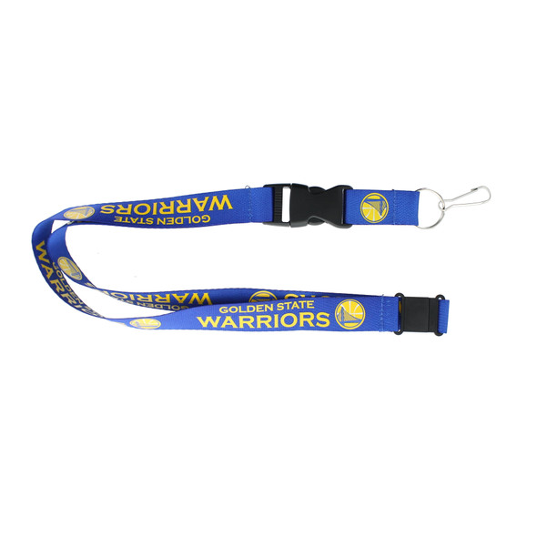 Golden State Warriors Lanyard Keychain ID Holder NBA Fan Accessory Blue