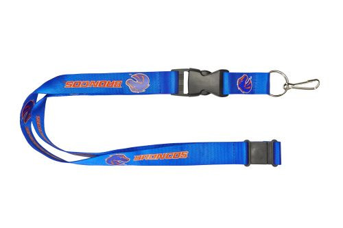 Boise State Broncos Lanyard Keychain ID Holder NCAA Fan Accessory Blue