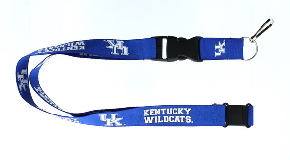 Kentucky Wildcats Lanyard Keychain ID Holder NCAA Fan Accessory Blue