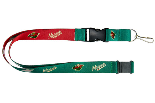 Minnesota Wild Lanyard Keychain ID Holder NHL Fan Accessory - Reversible