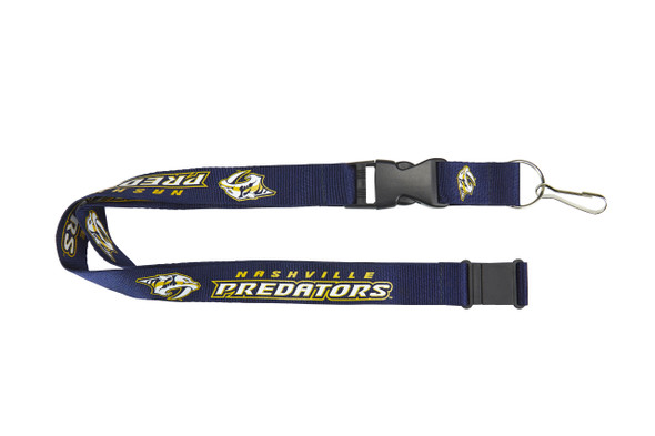 Nashville Predators Lanyard Keychain ID Holder NHL Fan Accessory - Blue