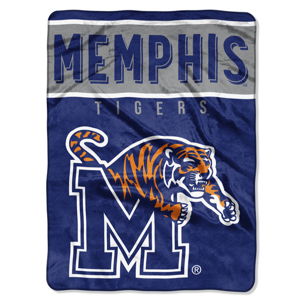 Memphis Tigers Blanket 60x80 Raschel Basic Design Memphis Tigers Blanket 60x80 Raschel Basic Design