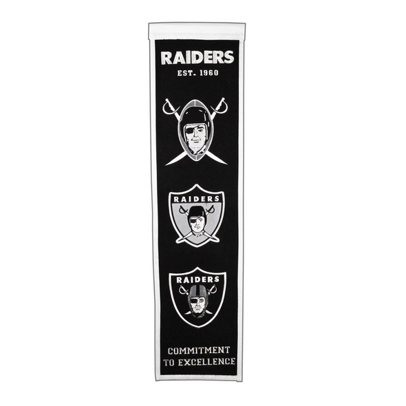 Las Vegas Raiders Winning Streak Heritage Banner