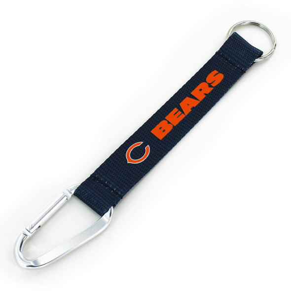 Chicago Bears Carabiner Lanyard Keychain ID Holder NFL Fan Accessory Keychain