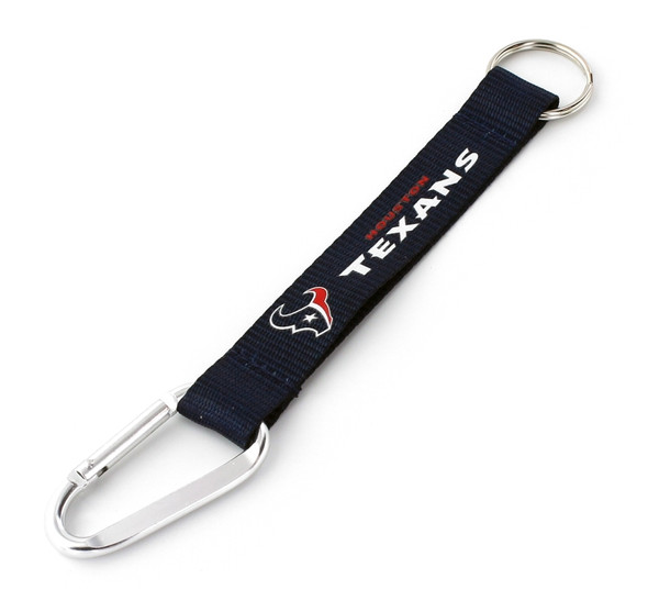 Houston Texans Carabiner Lanyard Keychain ID Holder NFL Fan Accessory Keychain