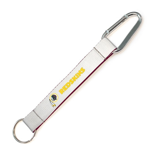 Washington Commanders Reflective Carabiner Lanyard Keychain ID Holder NFL Fan Accessory Keychain