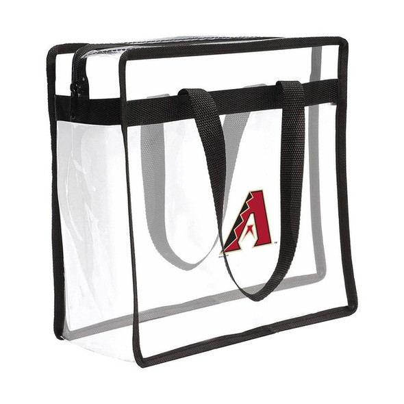 Arizona Diamondbacks Clear Square Stadium Tote Bag MLB Approved Fan Bag