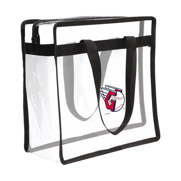 Cleveland Guardians Clear Square Stadium Tote Bag MLB Approved Fan Bag