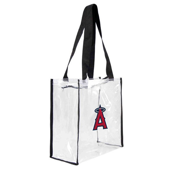 Los Angeles Angels of Anaheim Clear Square Stadium Tote Bag MLB Approved Fan Bag