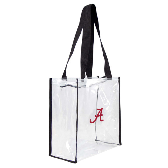 Alabama Crimson Tide Tote Clear Square Stadium Tote Bag NCAA Approved Fan Bag