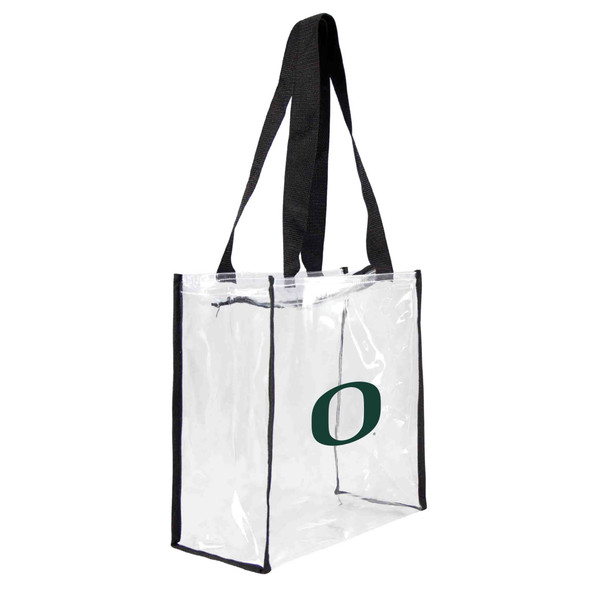 Oregon Ducks Clear Square Stadium Tote Bag NCAA Approved Fan Bag Tote