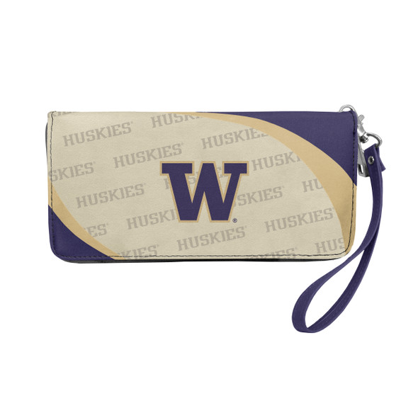 Washington Huskies Curve Organizer Wallet NCAA Fan Wallet Card Holder