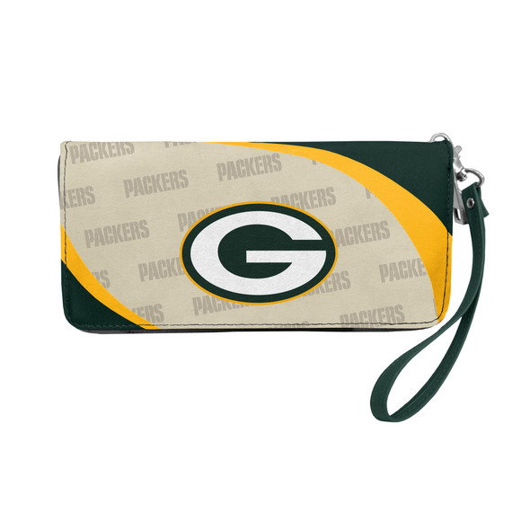 Green Bay Packers Curve Organizer Wallet NFL Fan Wallet Card Holder