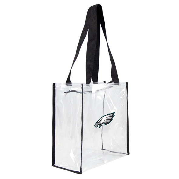 Philadelphia Eagles Clear Square Stadium Tote Bag NFL Approved Fan Bag Tote