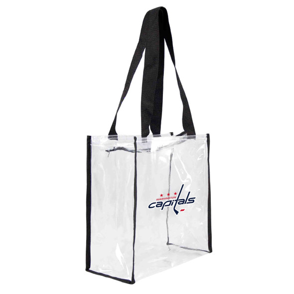 Washington Capitals Clear Square Stadium Tote Bag NHL Approved Fan Bag Tote