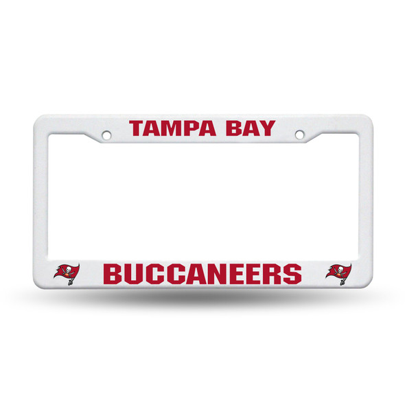 Tampa Bay Buccaneers White Plastic Frame