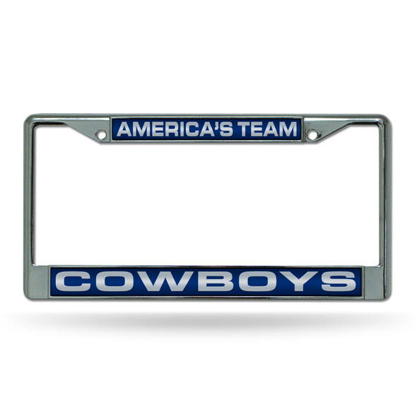 Dallas Cowboys Laser Chrome License Plate Frame "America'S Team"