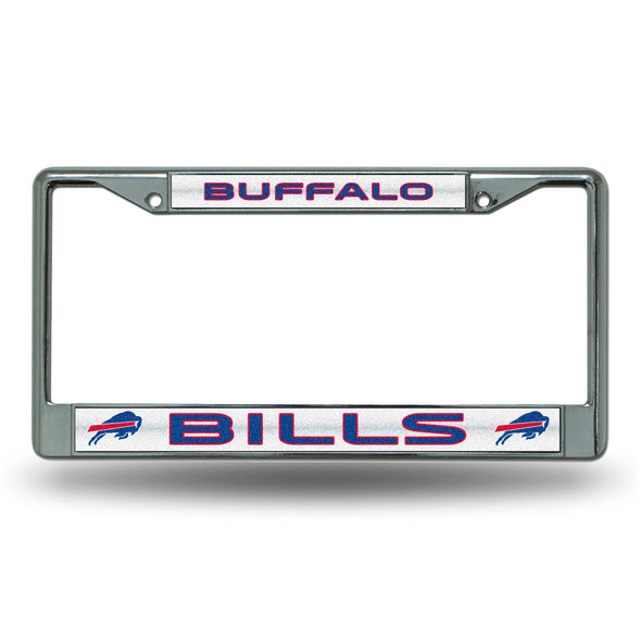 Buffalo Bills Bling Chrome License Plate Frame
